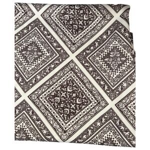 Vintage Unbranded Bandana Print Fabric Remnant Bohemian Western